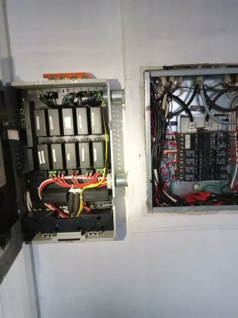 Electrical panel upgrade completed for Electrical Inspection in Ward